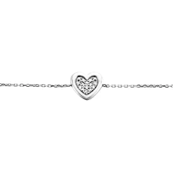 Bracelet Or Blanc Abidan Diamants