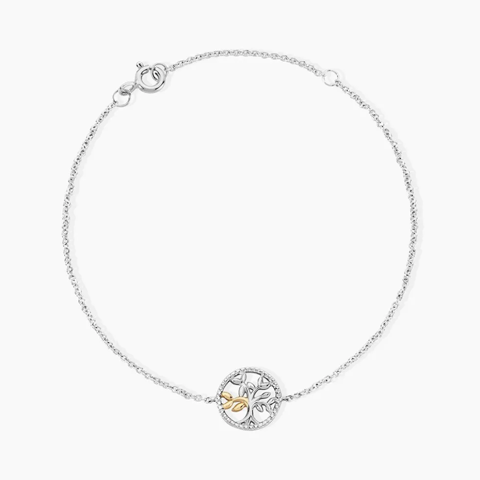 Bracelet Or Jaune Argent Blanc