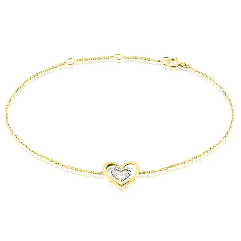 Bracelet Or Jaune Juliame Diamants