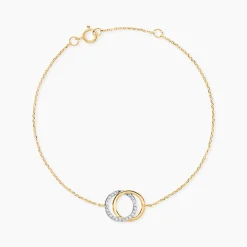 Bracelet Or Jaune Tresha Diamants