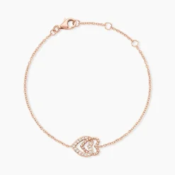 Bracelet Ottavia Argent Rose Oxyde De Zirconium