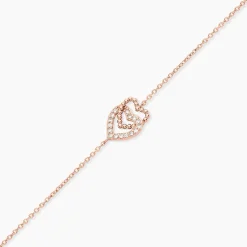 Bracelet Ottavia Argent Rose Oxyde De Zirconium