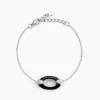 Bracelet Peer Argent Blanc Oxyde De Zirconium