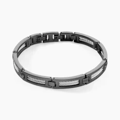 Bracelet Phebus Him Cosme Acier Noir