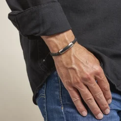 Bracelet Phebus Him Eliasse Acier Blanc