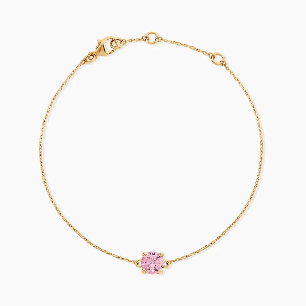Bracelet Plaqué Or Jaune Nilay Oxyde De Zirconium