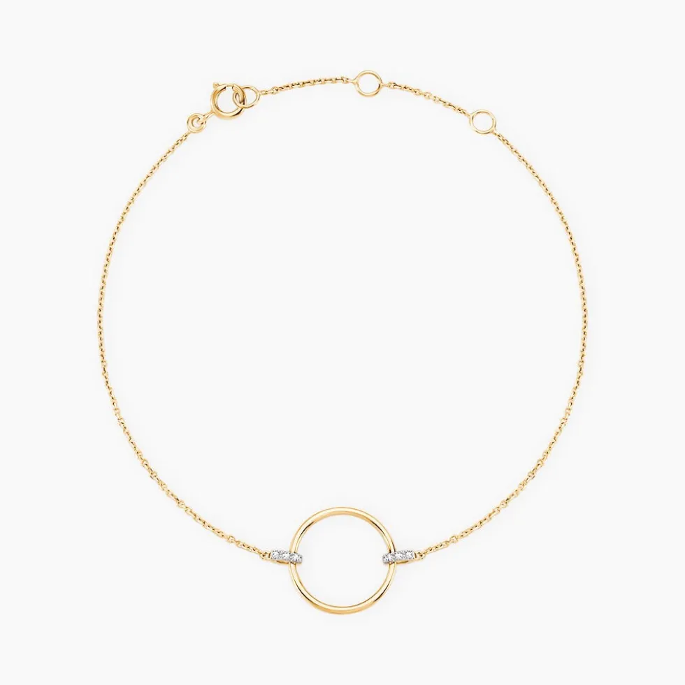 Bracelet Proserpine Or Jaune Diamant