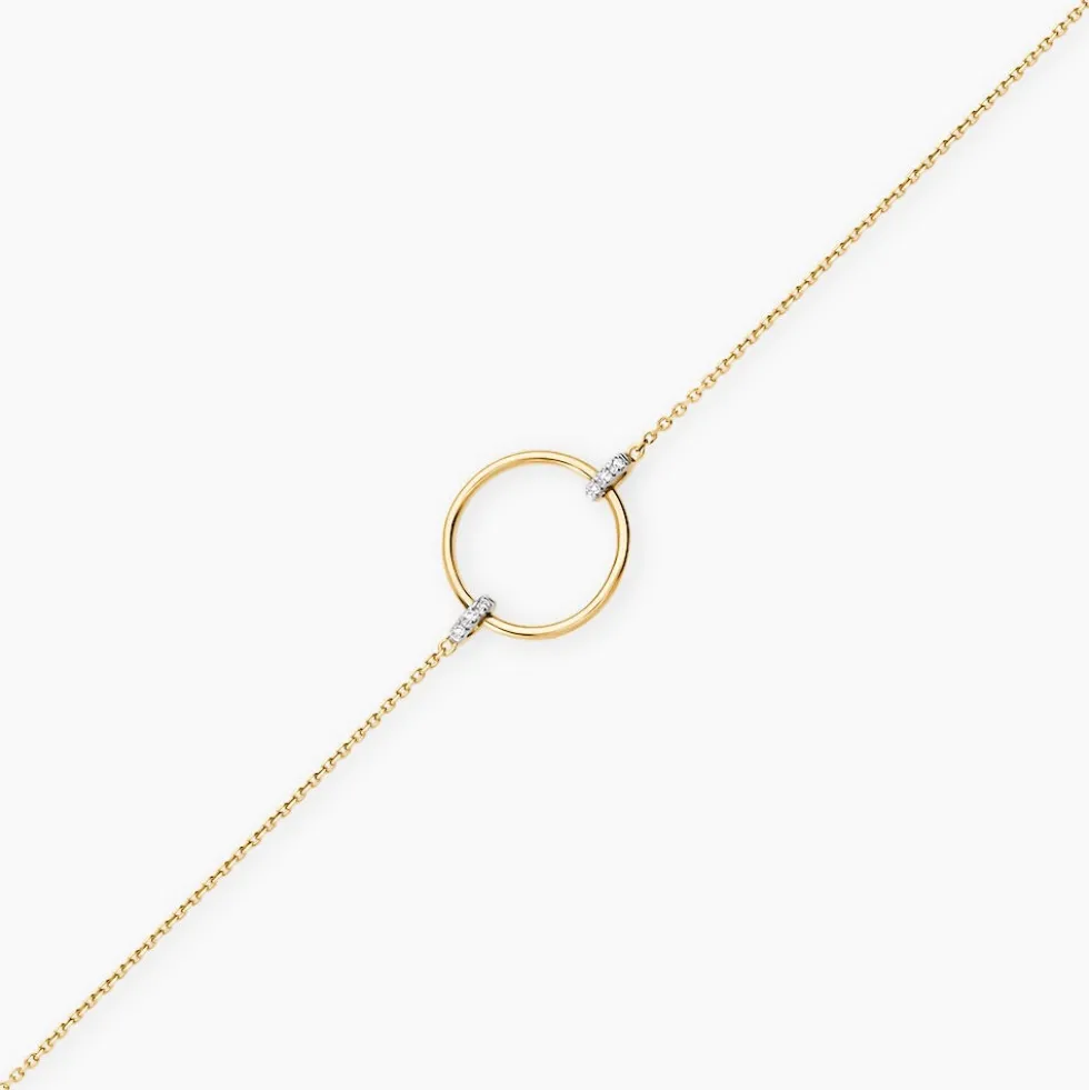 Bracelet Proserpine Or Jaune Diamant