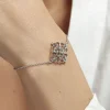 Bracelet Raelene Argent Blanc