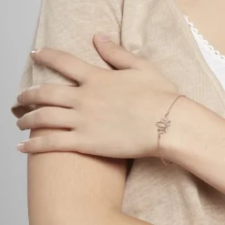 Bracelet Raia Argent Rose