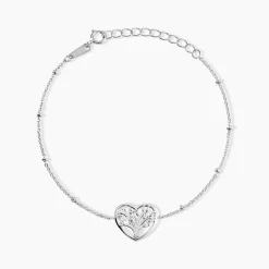 Bracelet Raimond Argent Blanc Oxyde De Zirconium