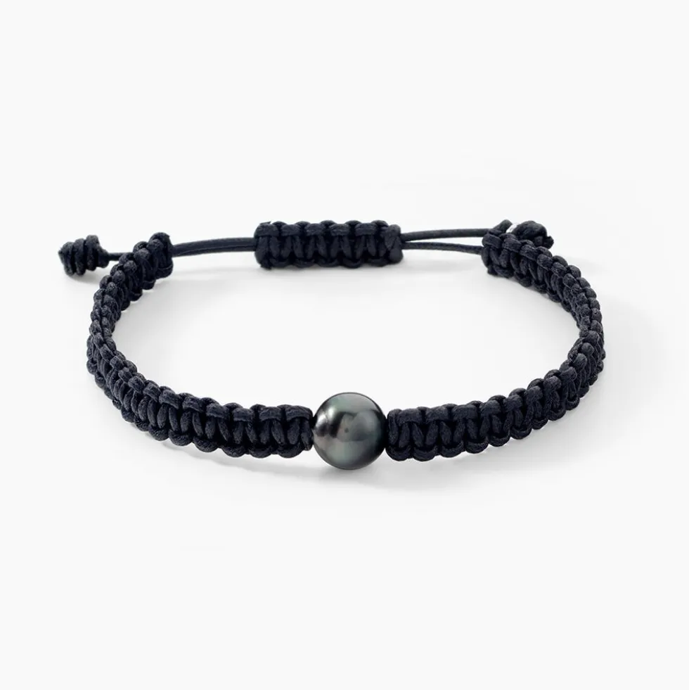 Bracelet Reba Or Blanc Perle De Culture De Tahiti