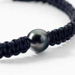 Bracelet Reba Or Blanc Perle De Culture De Tahiti