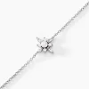 Bracelet Rhoda Argent Blanc Perle De Culture Oxyde De Zirconium