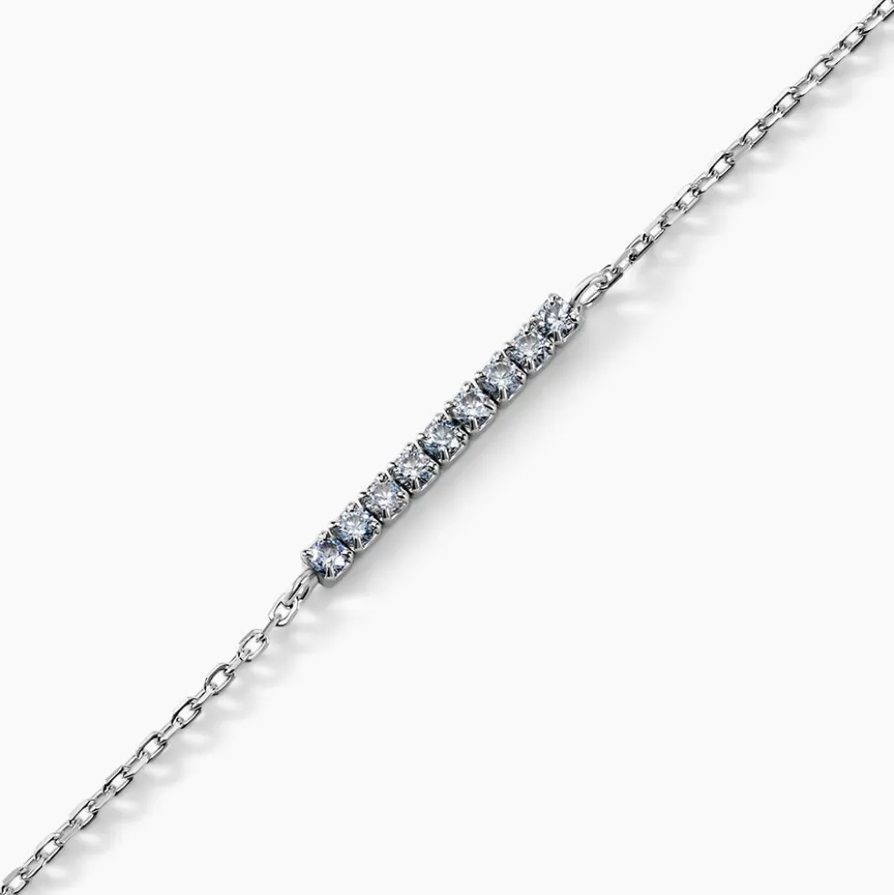 Bracelet Rio Argent Blanc Oxyde De Zirconium