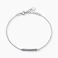 Bracelet Rio Argent Blanc Oxyde De Zirconium