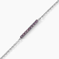 Bracelet Rio Argent Blanc Oxyde De Zirconiu