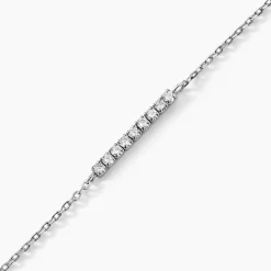 Bracelet Rio Argent Blanc Oxyde De Zirconium