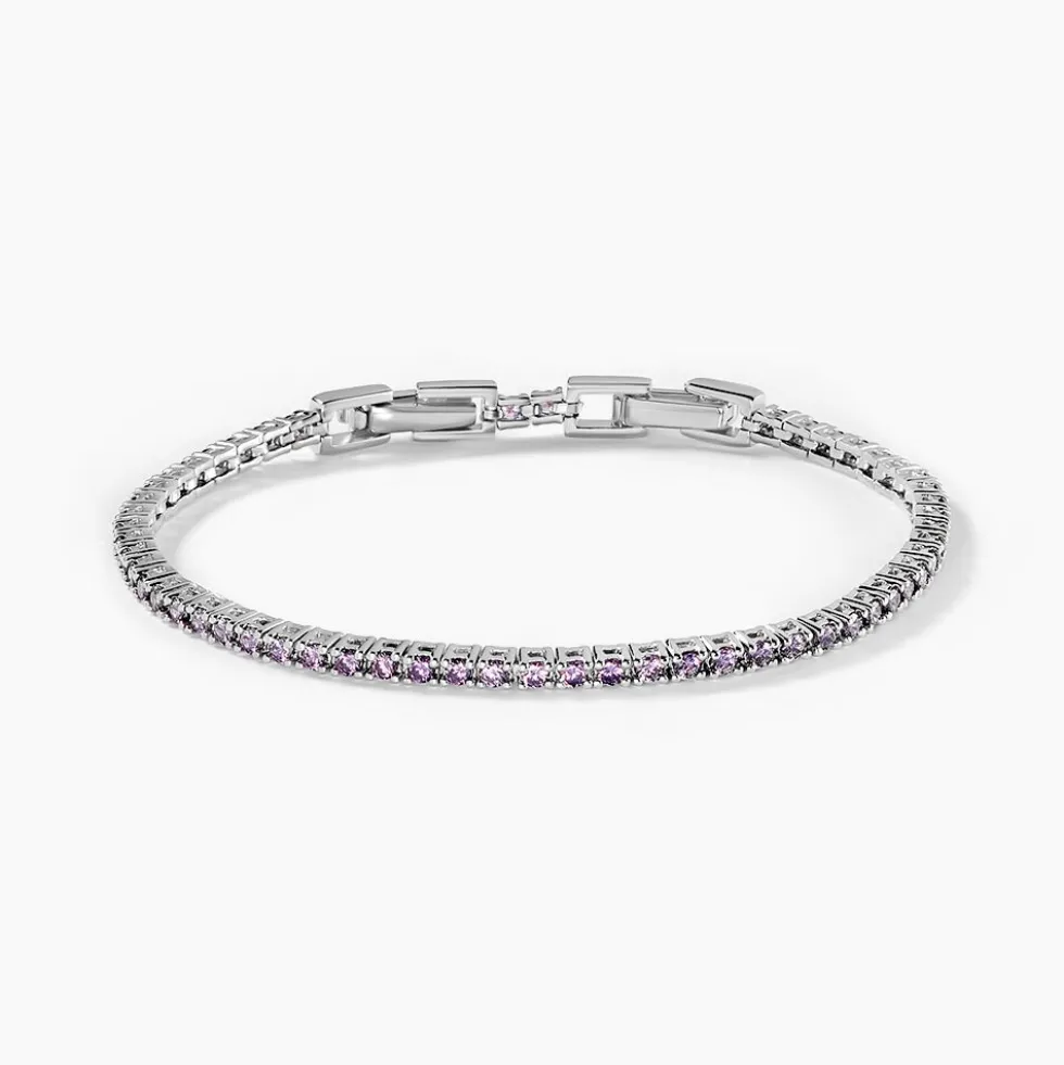 Bracelet Rio Argent Blanc Oxyde De Zirconium