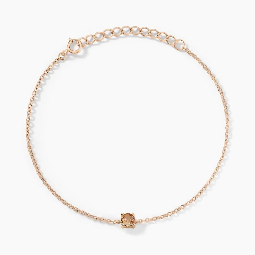 Bracelet Rio Argent Rose Oxyde De Zirconium