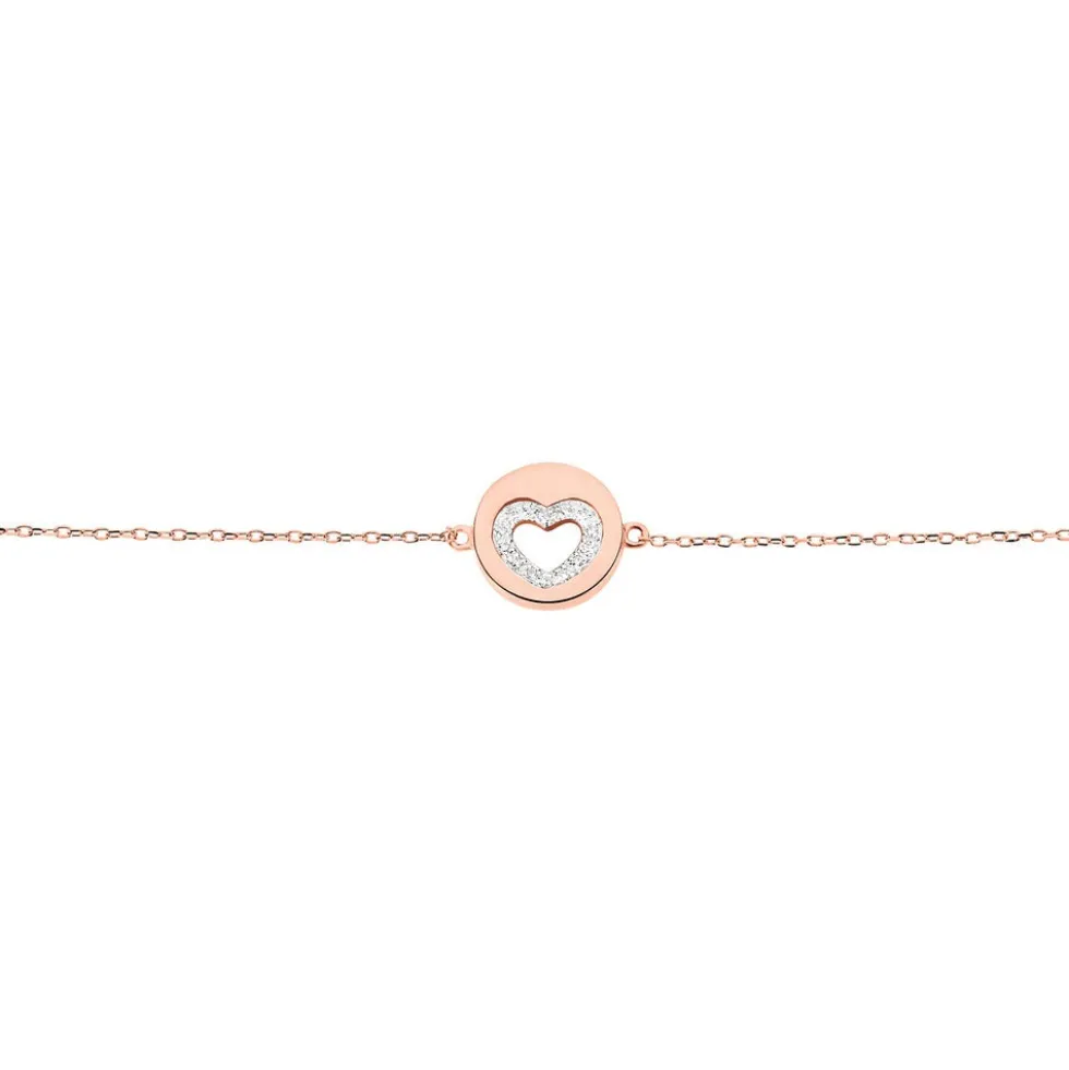 Bracelet Rosalina Or Rose Diamant