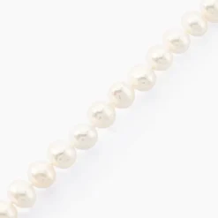 Bracelet Rose-martheae Or Jaune Perle De Culture D'akoya
