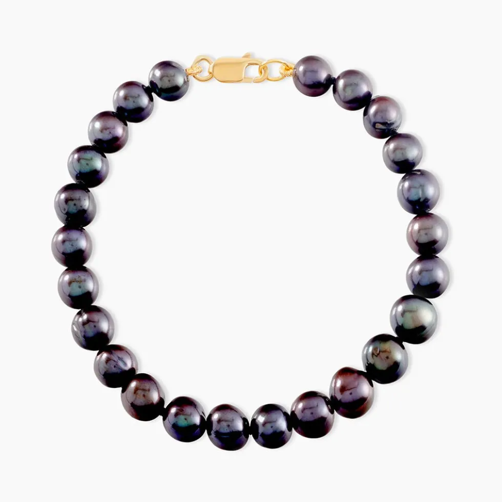 Bracelet Severiane Or Jaune Perle De Culture