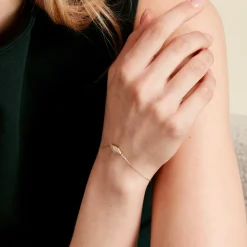 Bracelet Silma Or Jaune Nacre