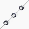 Bracelet Suzanne Argent Blanc Céramique Et Oxyde De Zirconium