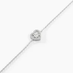 Bracelet Suzon Argent Blanc Oxyde De Zirconium