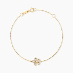 Bracelet Talie Or Jaune Oxyde De Zirconium