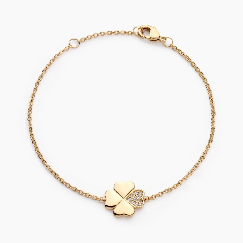 Bracelet Timotha Plaqué Or Jaune Oxyde De Zirconium