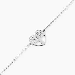 Bracelet Tyfen Argent Blanc