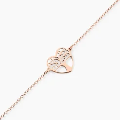 Bracelet Tyfen Argent Rose