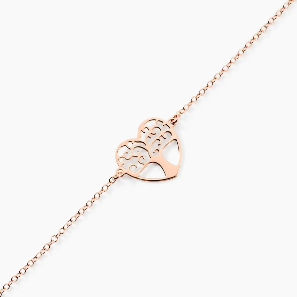 Bracelet Tyfen Argent Rose