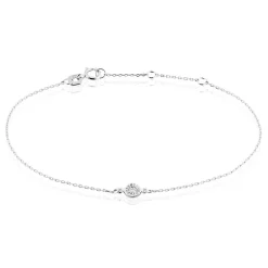 Bracelet Valeri Or Blanc Diamant