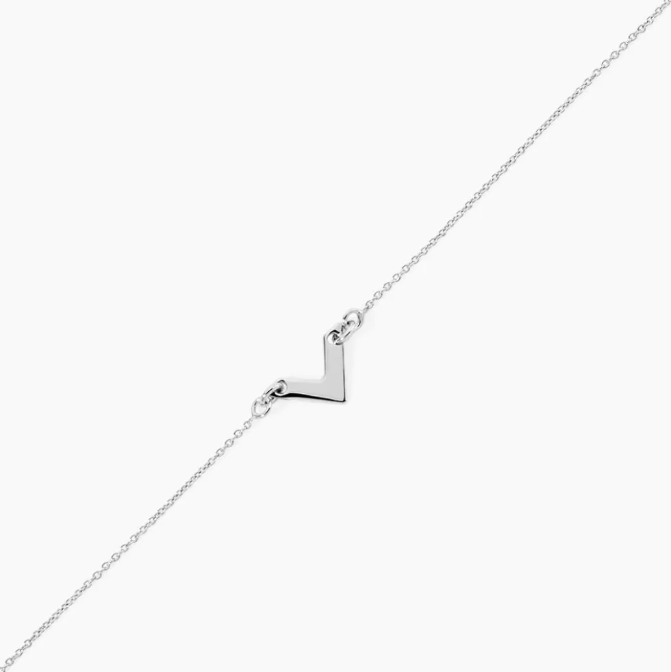 Bracelet Veroniica Argent Blanc