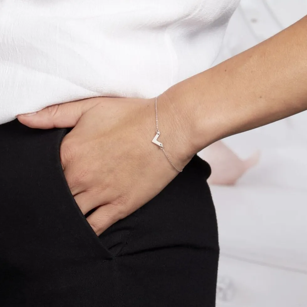 Bracelet Veroniica Argent Blanc