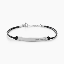 Bracelet Vicenzo Acier Blanc