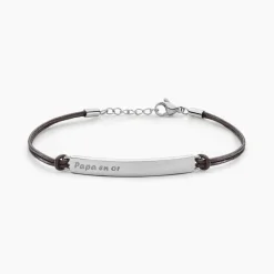 Bracelet Vicenzo Acier Blanc