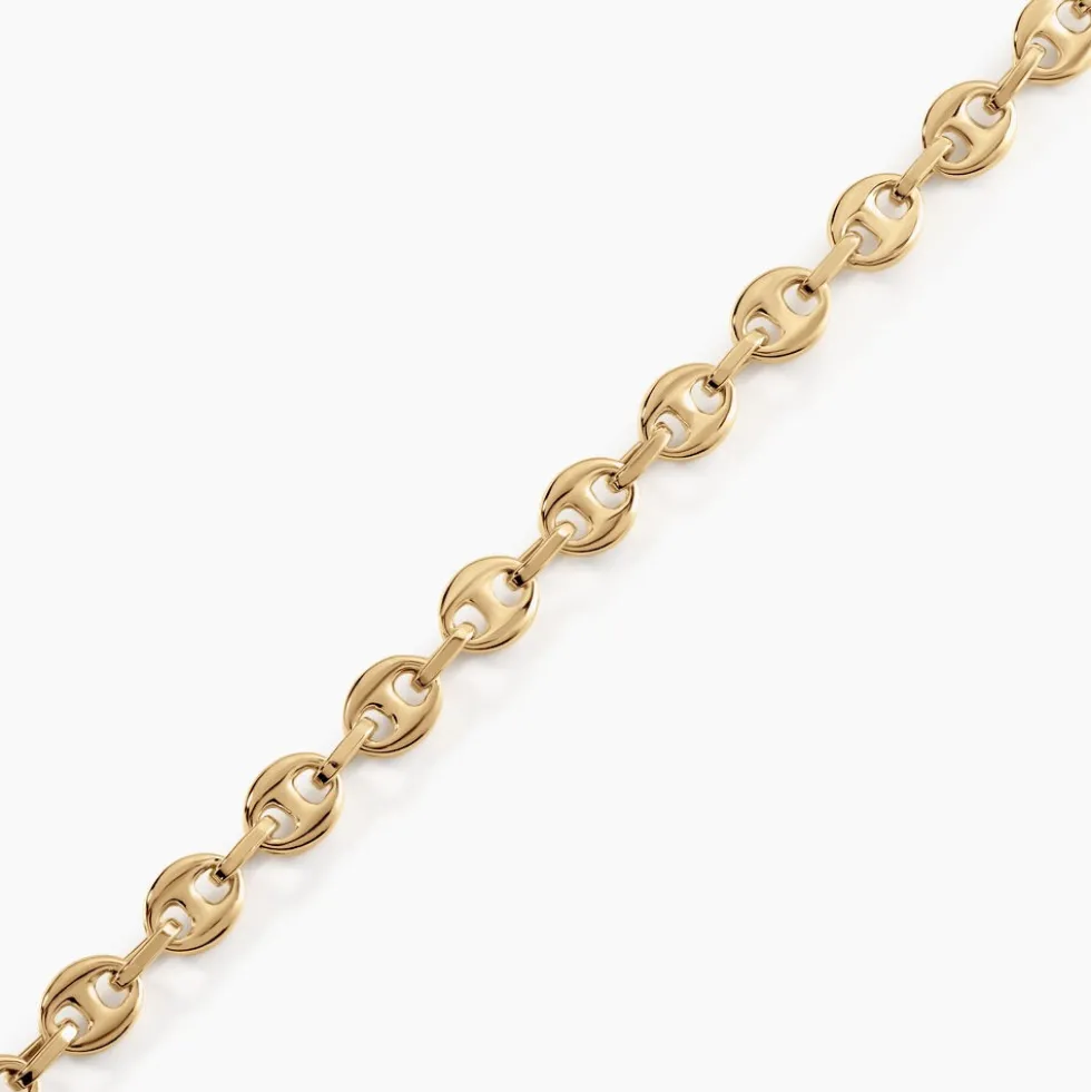 Bracelet William Plaqué Or Jaune