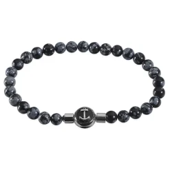 Bracelet Yannice Acier Blanc Pierre De Synthese