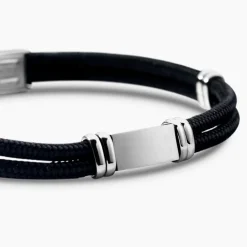 Bracelet Yannik Acier Blanc