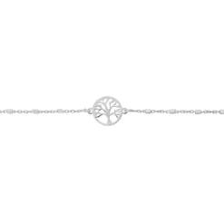 Bracelet Zelee Argent Blanc