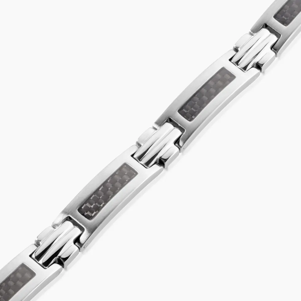 Bracelet Acier Bicolore