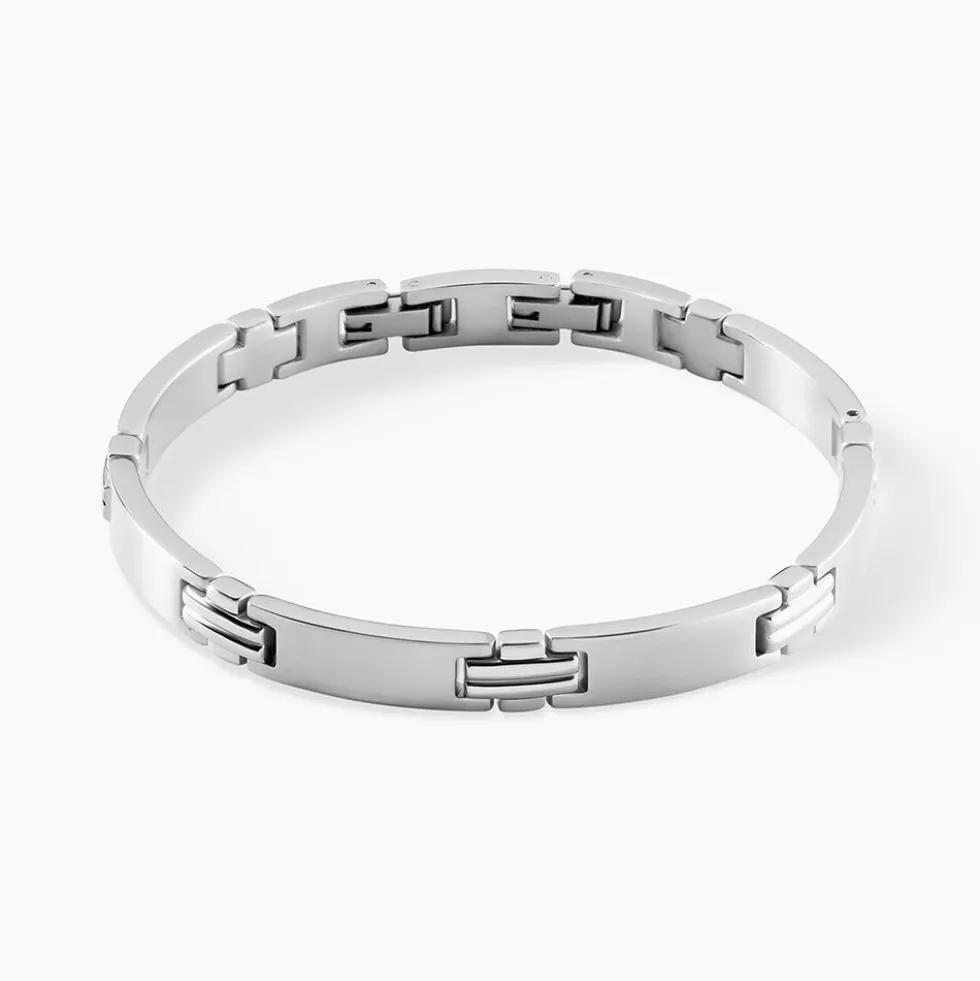 Bracelet Acier Blanc