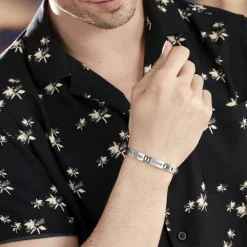 Bracelet Acier Blanc