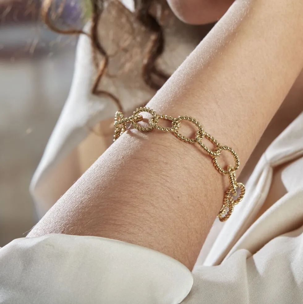 Bracelet Acier Dore Alparslan