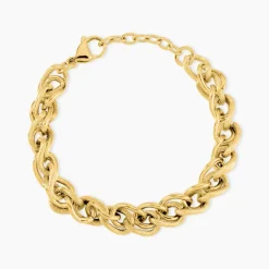 Bracelet Acier Doré Llora