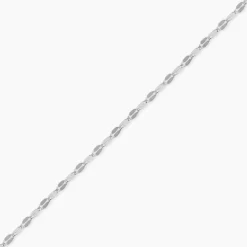 Bracelet Adelaide Argent Blanc